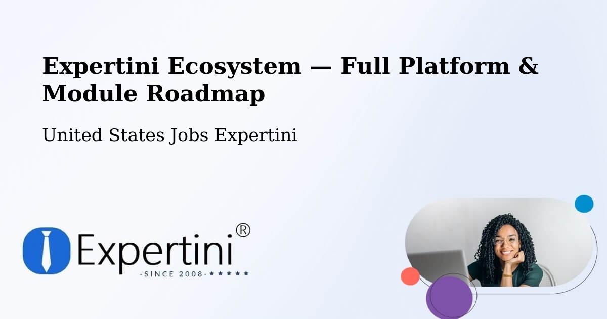 Expertini Ecosystem — Full Platform & Module Roadmap – Andover