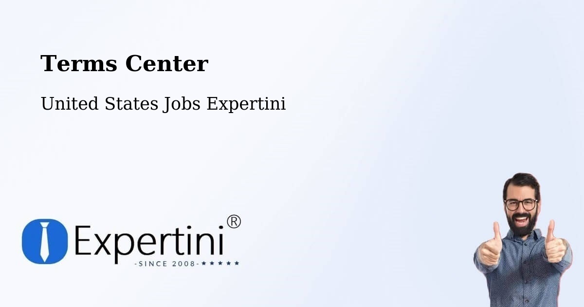 Terms of Service – Andover - United States Jobs Expertini